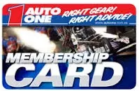 Auto One Membership Card.