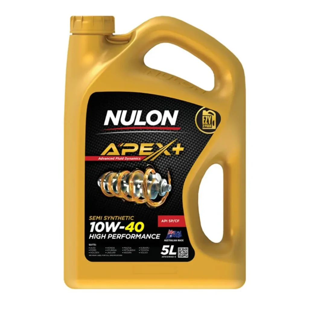 NULON APEX+ 10W-40 SEMI SYNTHETIC HIGH PERFORMANCE ENGINE OIL - 5L - APX10W40-5.