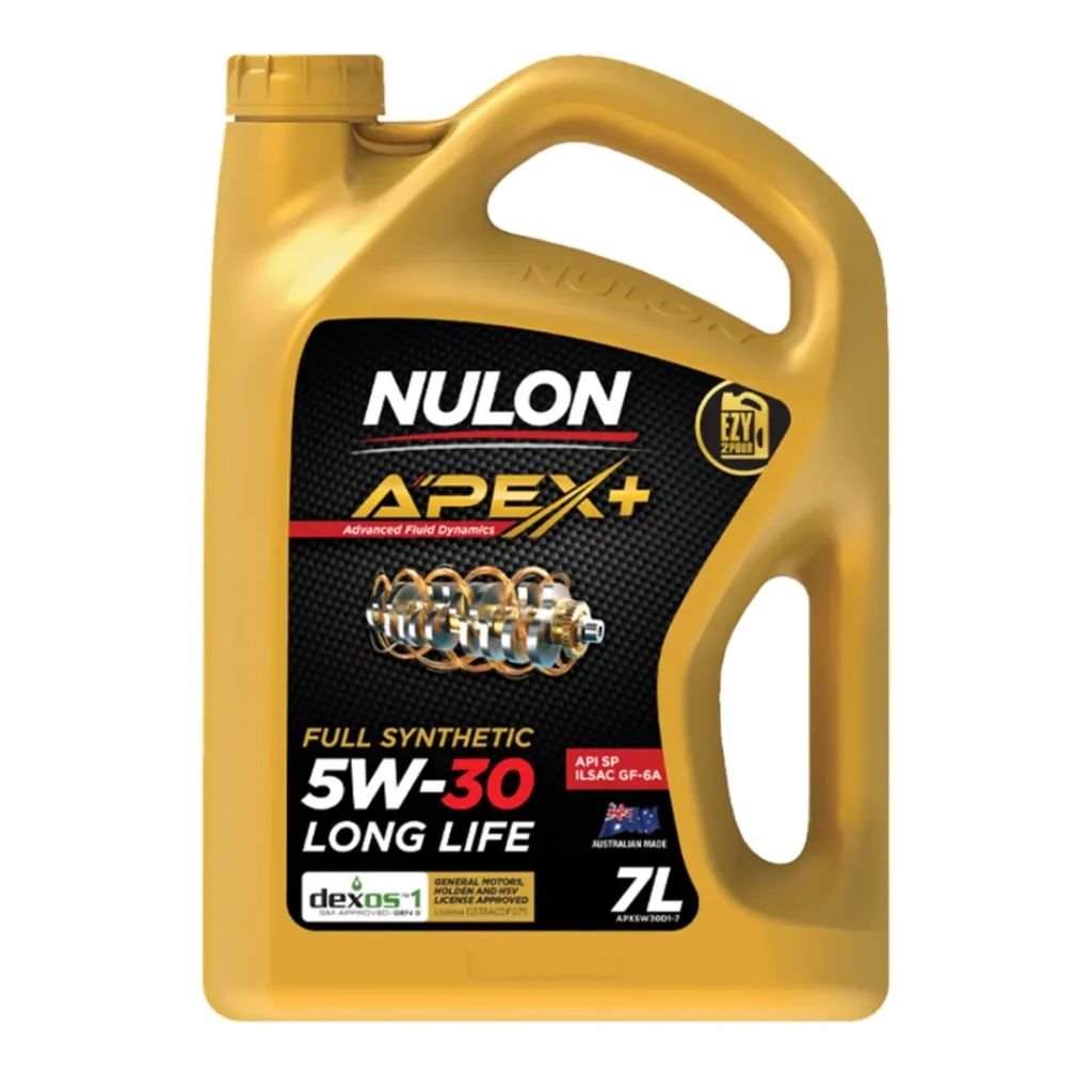 NULON APEX+ 5W-30 FULL SYNTHETIC LONG LIFE ENGINE OIL - APX5W30D1-7.