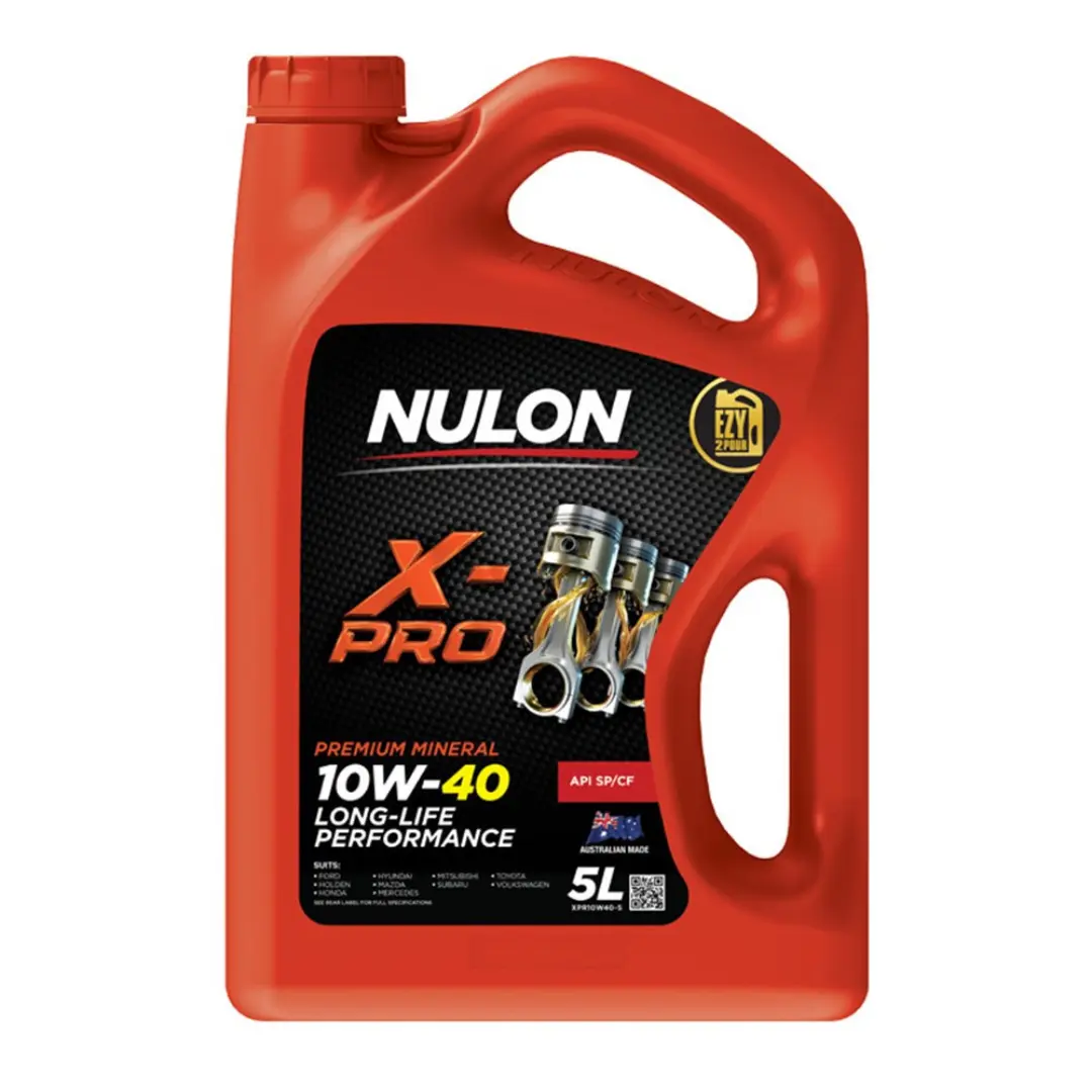 NULON X-PRO 10W-40 PREMIUM MINERAL LONG LIFE PERFORMANCE ENGINE OIL - 5L - XPR10W40-5.