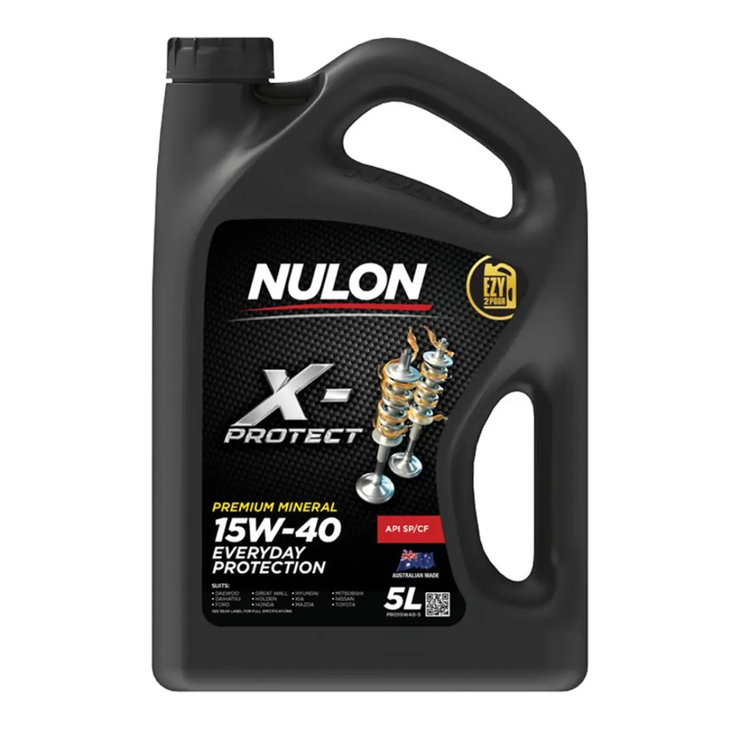 NULON X-PROTECT 15W-40 PREMIUM MINERAL EVERYDAY PROTECTION ENGINE OIL - 5L - PRO15W40-5.