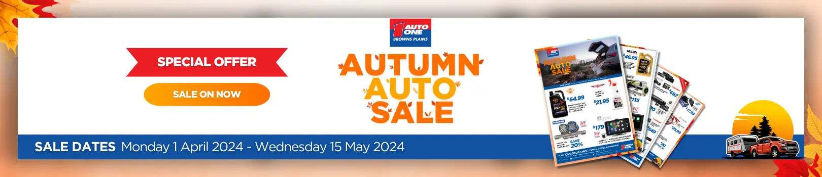 Autumn Auto Sale at Auto One Browns Plains.