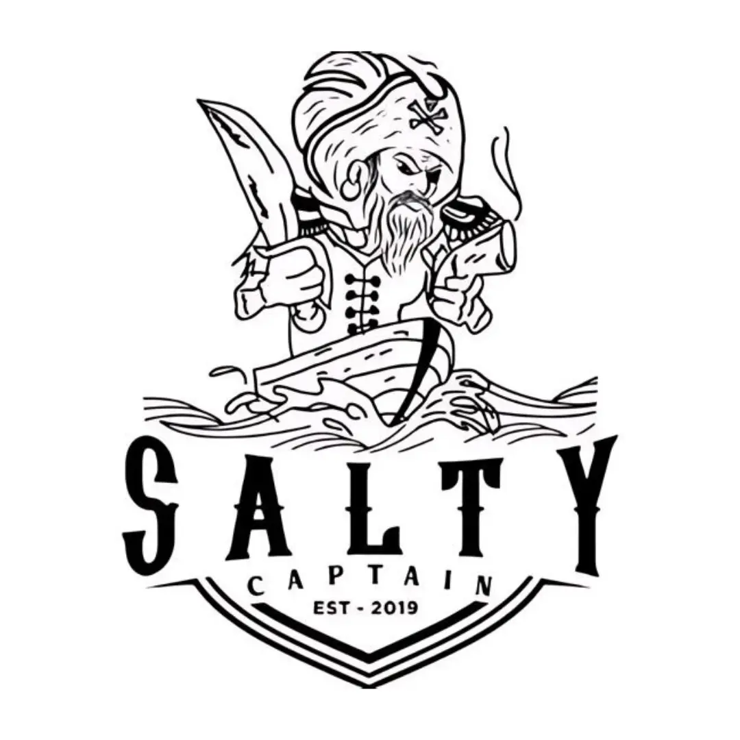 Salty Captain Logo.