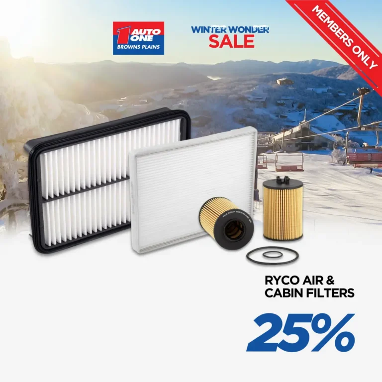 25% Off Ryco Air & Cabin Filters Winter Wonder Sale