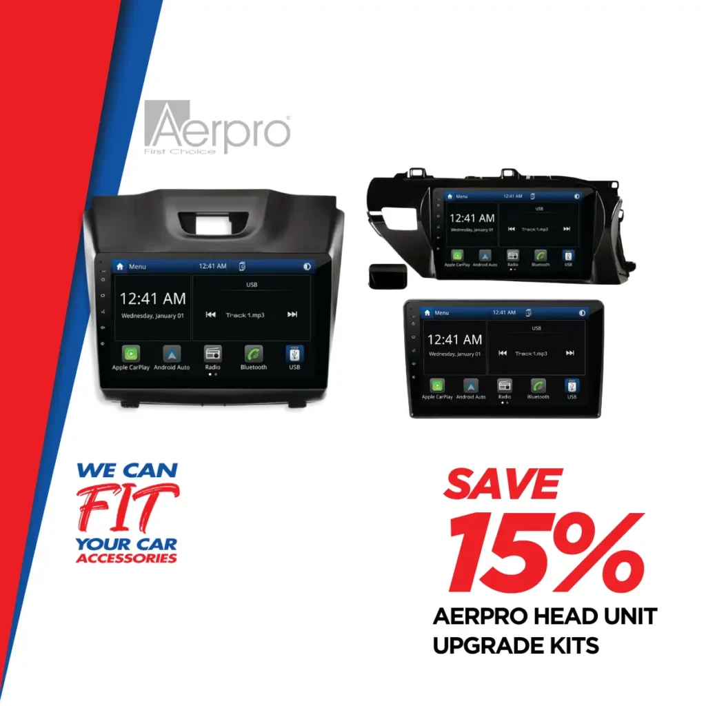 15% Aerpro Head Unit Upgrade Kits AM9X_AM10X