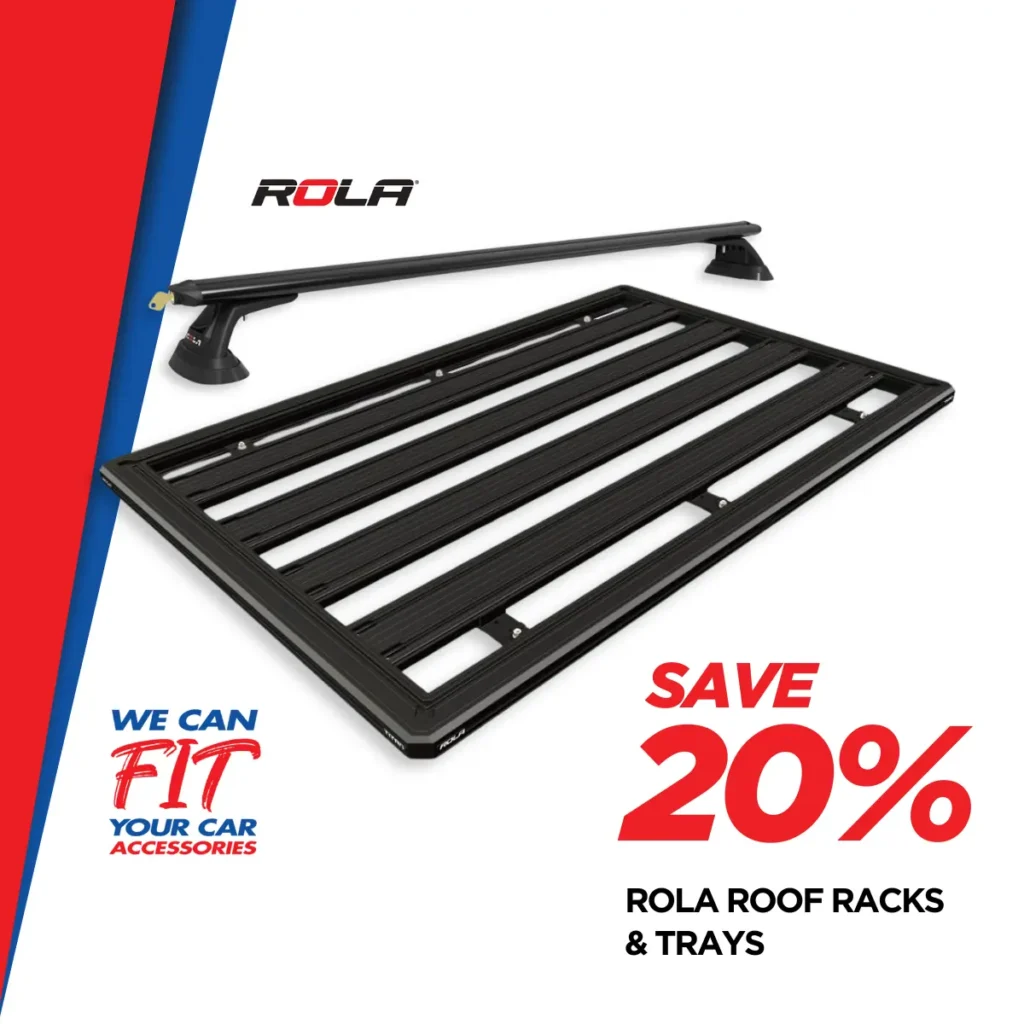 20% Rola Roof Racks And Trays