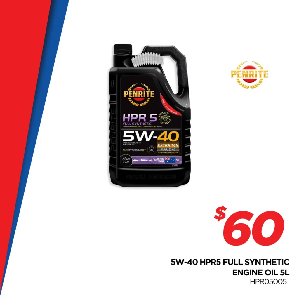 5W-40 HPR5 Full Synthetic Engine Oil 5L