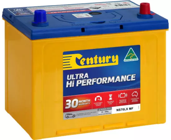 Century NS70LX MF Ultra Hi Performance 4x4 Battery