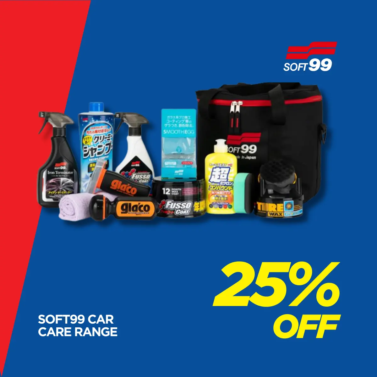 SOFT99 Car Care Range