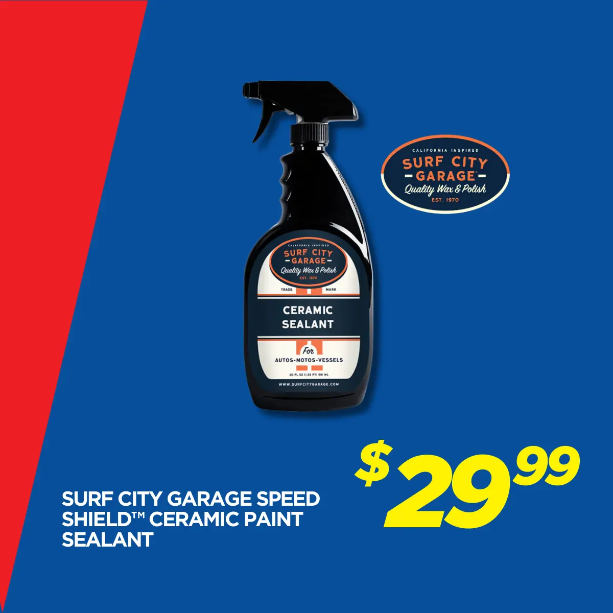 Surf City Garage Speed Shield Ceramic Paint Sealant