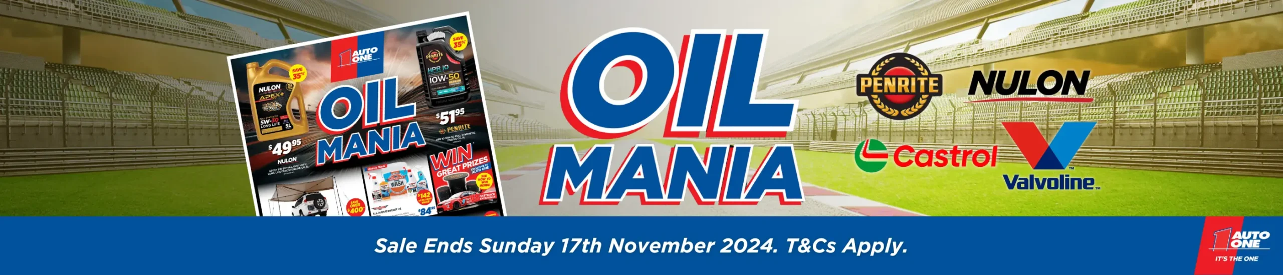 Oil Mania Catalogue Banner