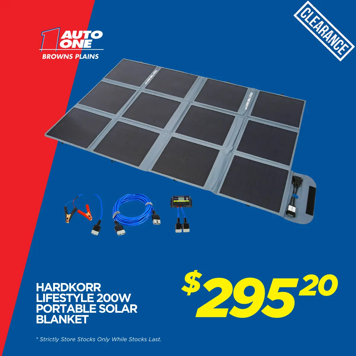 Hardkorr Lifestyle 200w Portable Solar Blanket