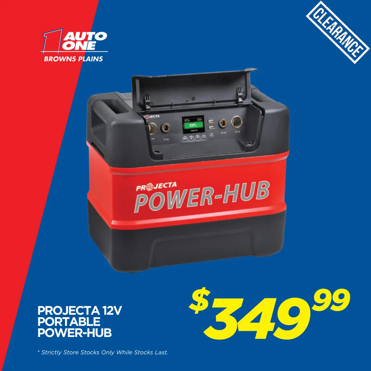 Projecta 12V Portable Power-Hub