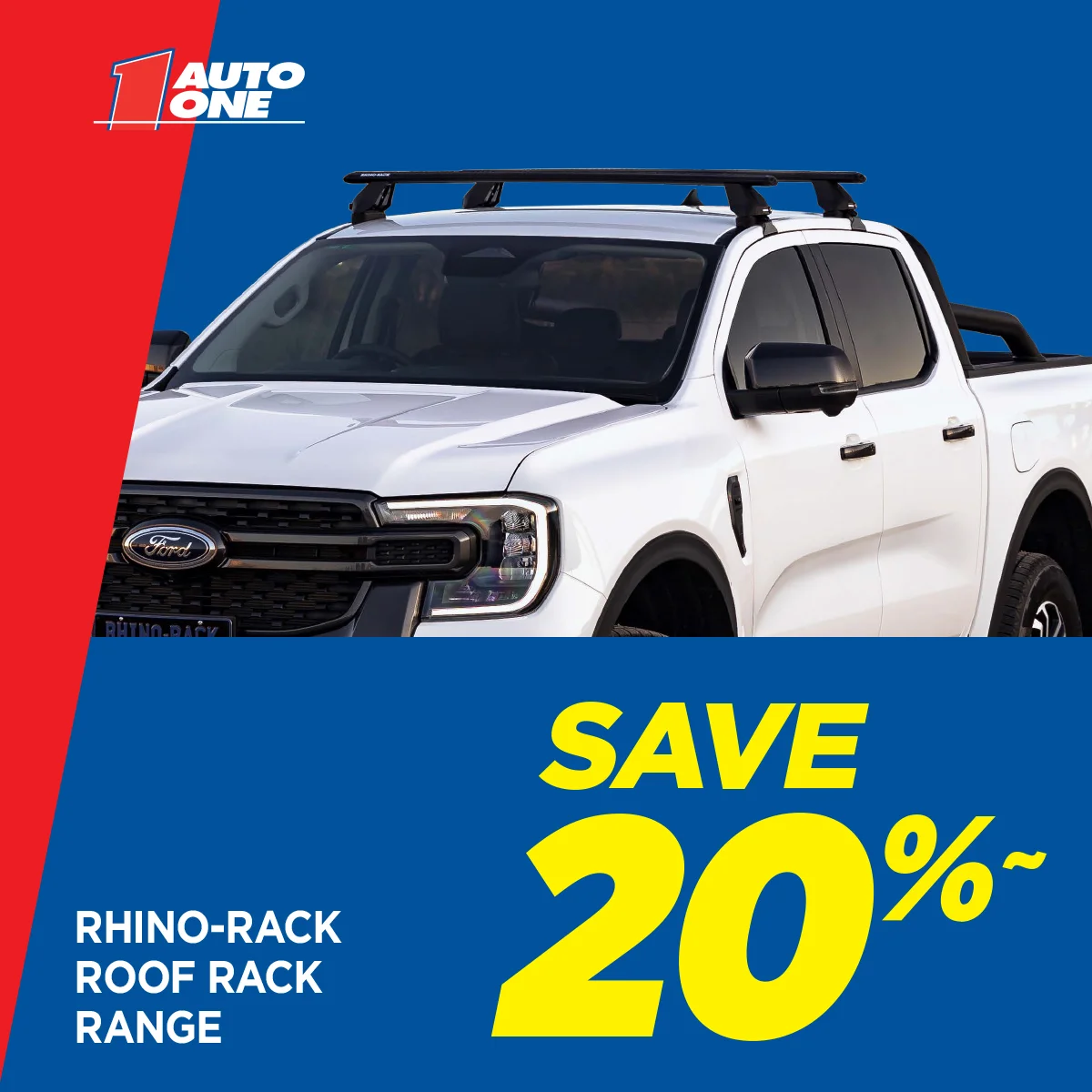 20% Rhino-Rack Roof Rack Range