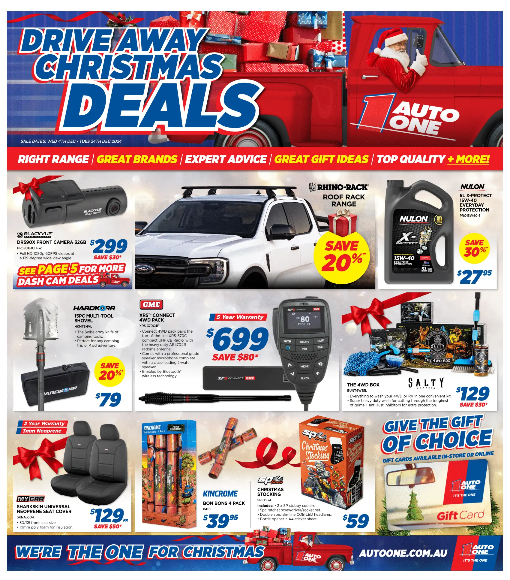 Auto One Christmas Sale 2024 Page 1