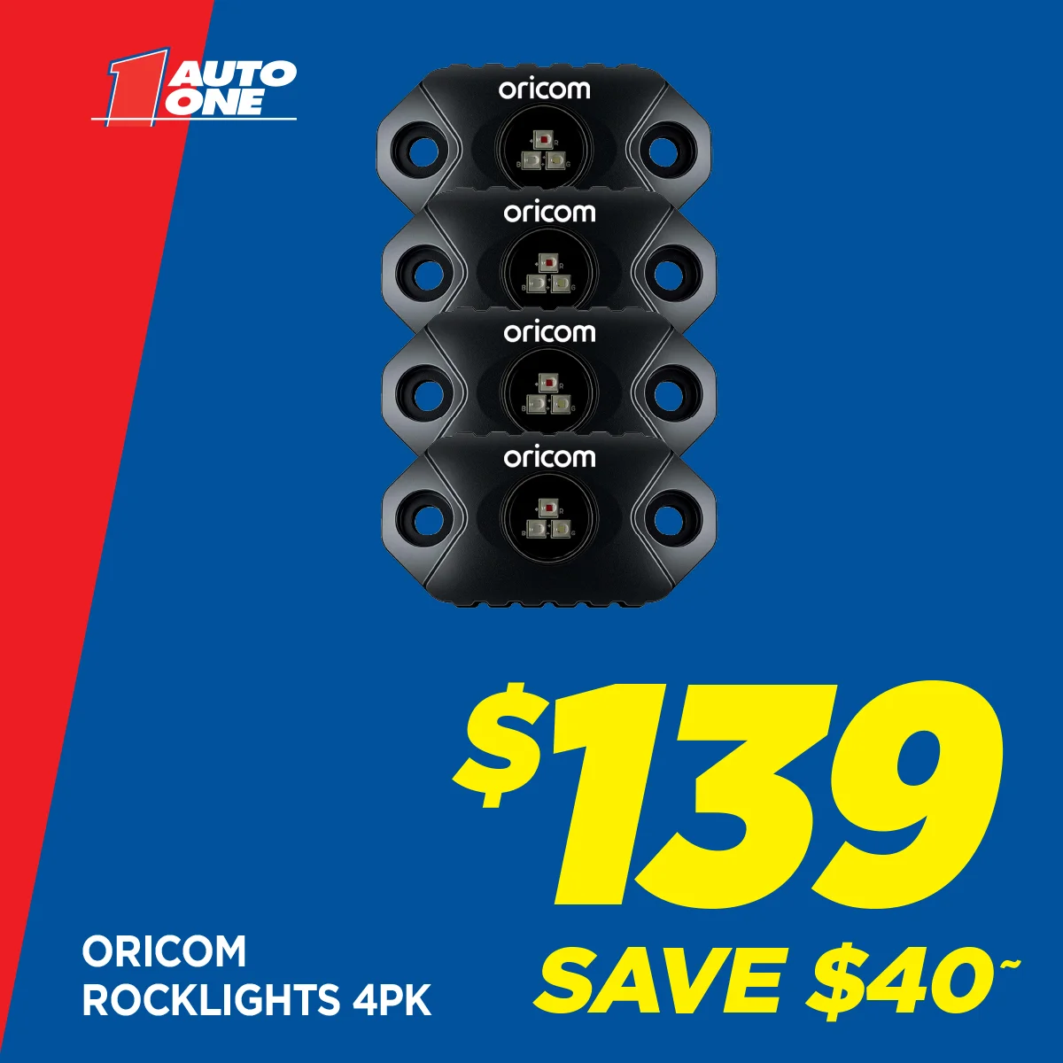 Oricom Rocklights 4PK