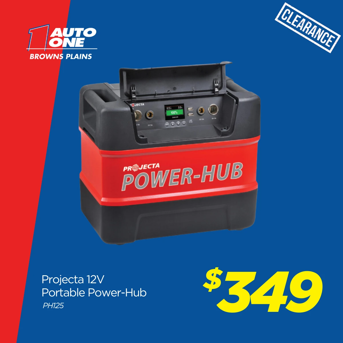 Projecta 12V Portable Power-Hub