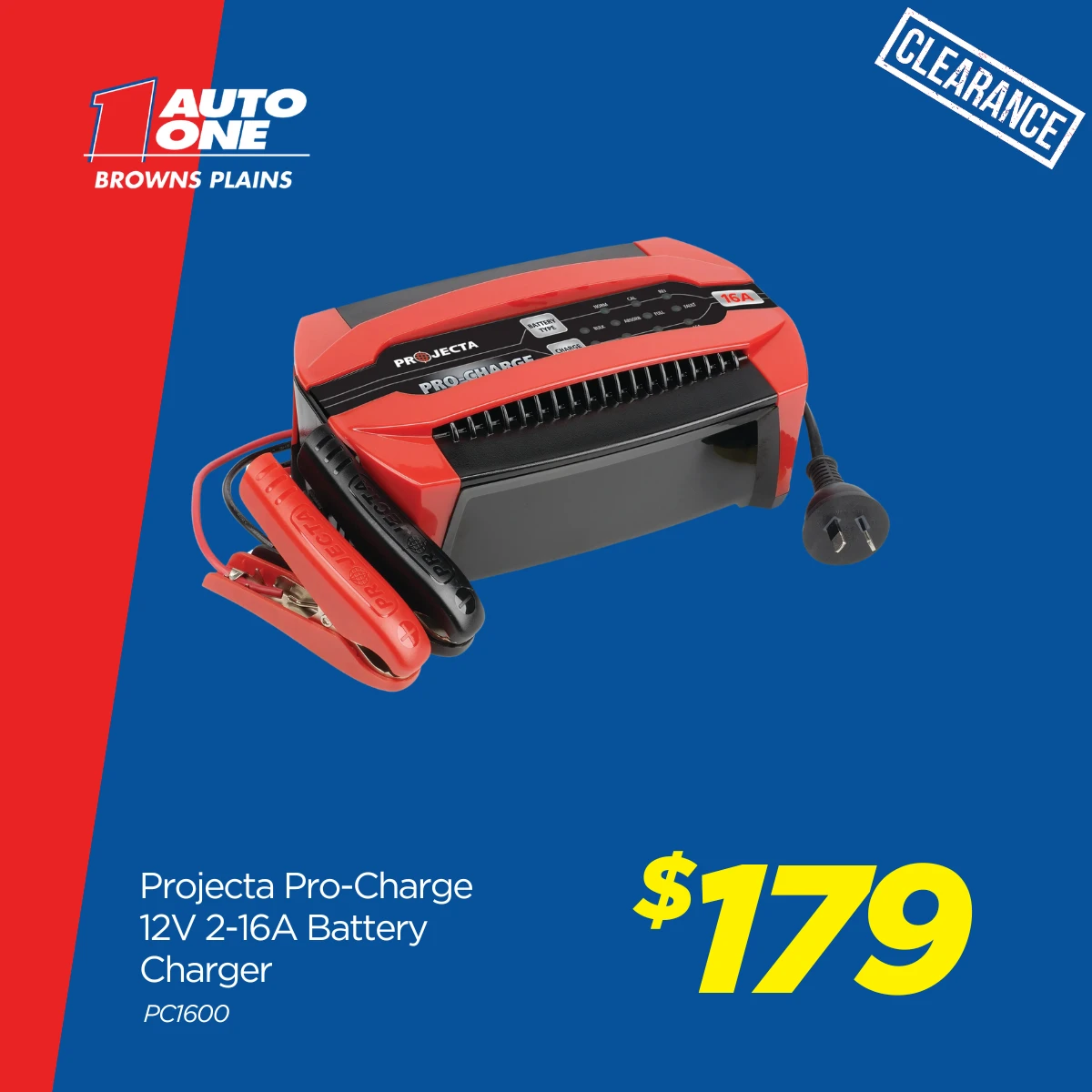 Projecta Pro-Charge 12V 2-16A Battery Charger