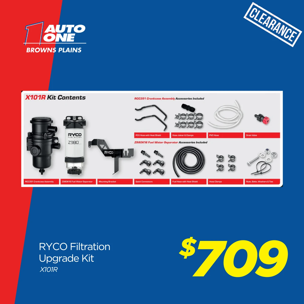 RYCO Filtration Upgrade Kit