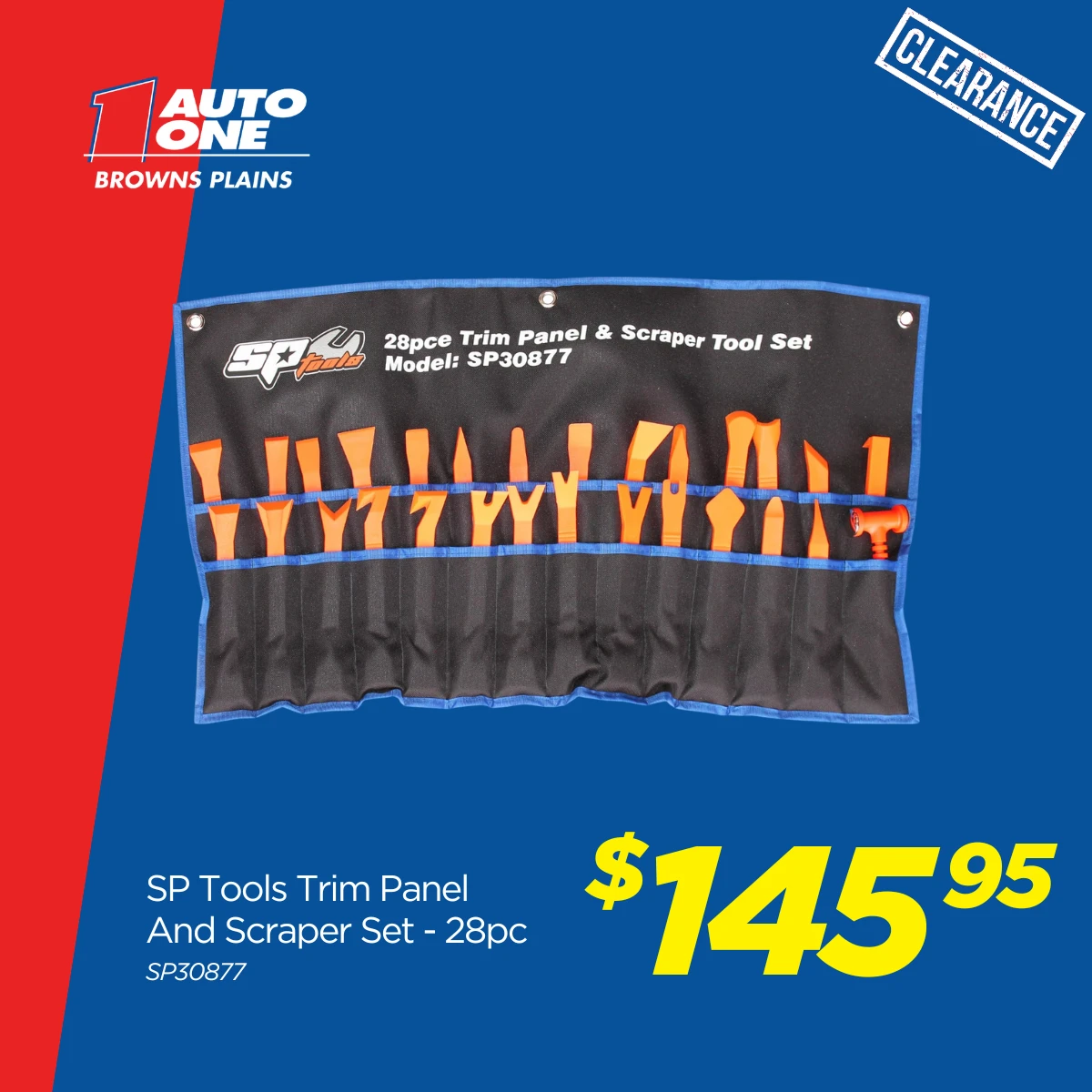 SP Tools Trim Panel And Scraper Set - 28pc