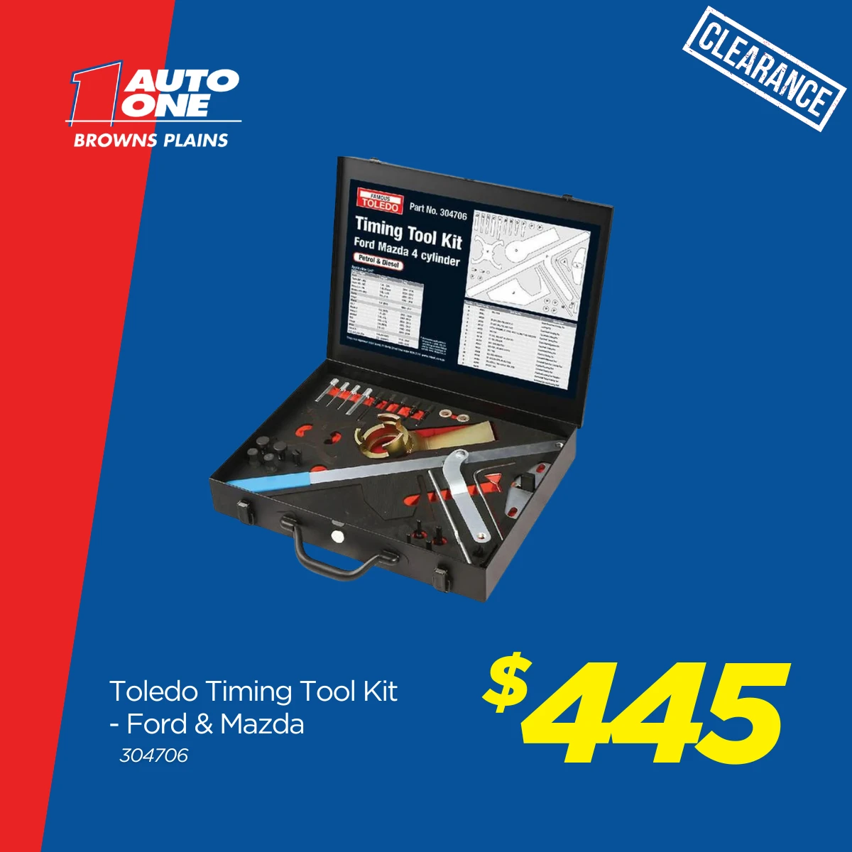 Toledo Timing Tool Kit - Ford & Mazda