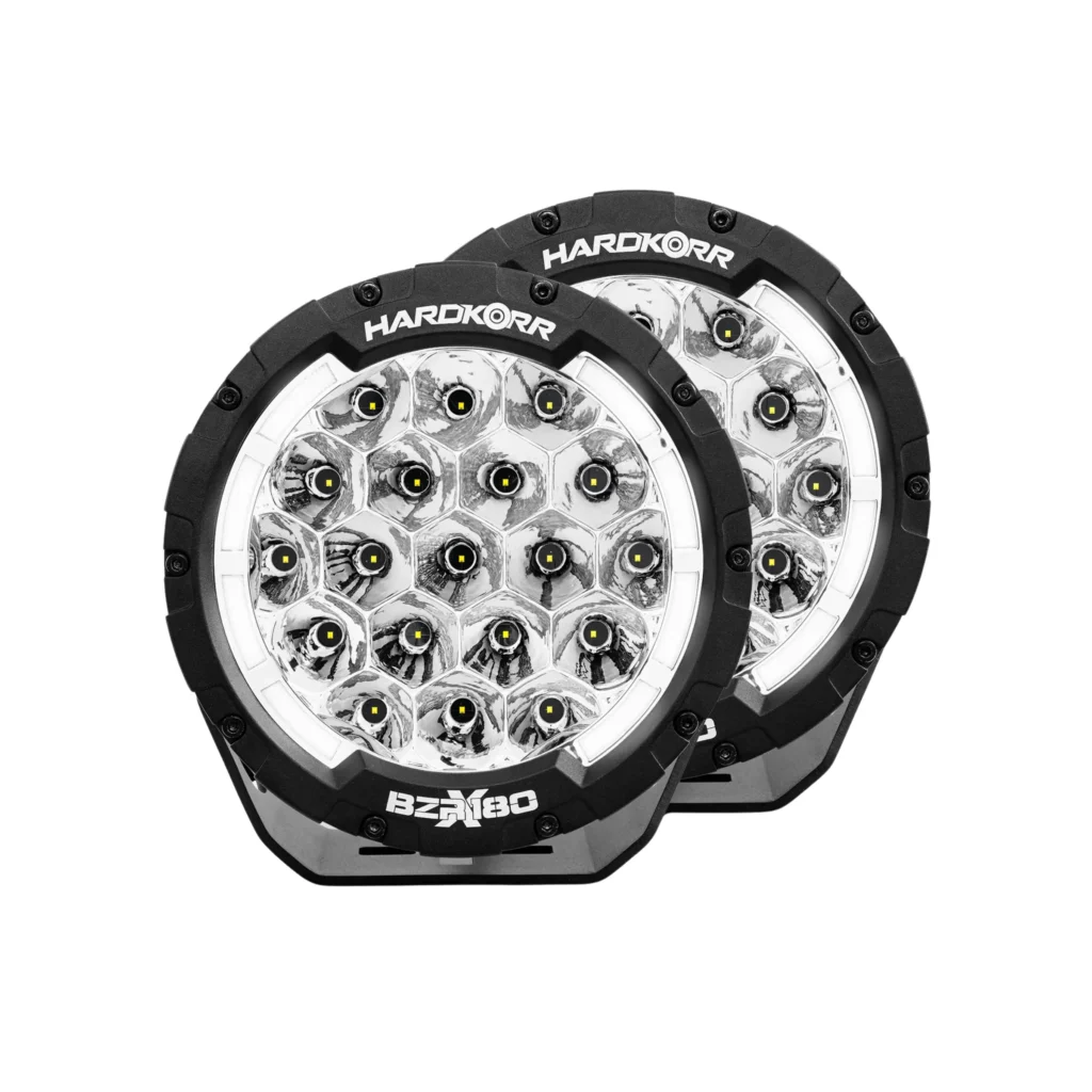 Hardkorr BZR-X Series 7 Inches LED Driving Lights HKBZRX180
